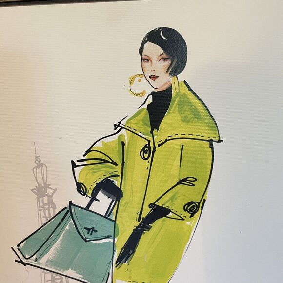 Anne Tavoletti Feminine Art Colorful Fashion II Paris, Colorful Fashion IV Rome - Picture 4 of 16